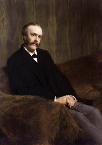 Arthur James Balfour von Lawrence Alma Tadema